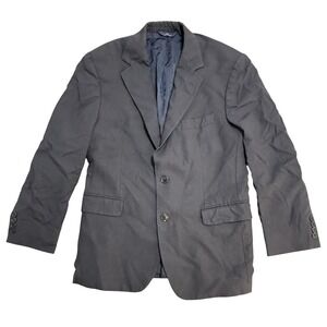 Brooks Brothers 346 Blazer Mens 42 Blue Wool Stretch Two Button Sport Coat